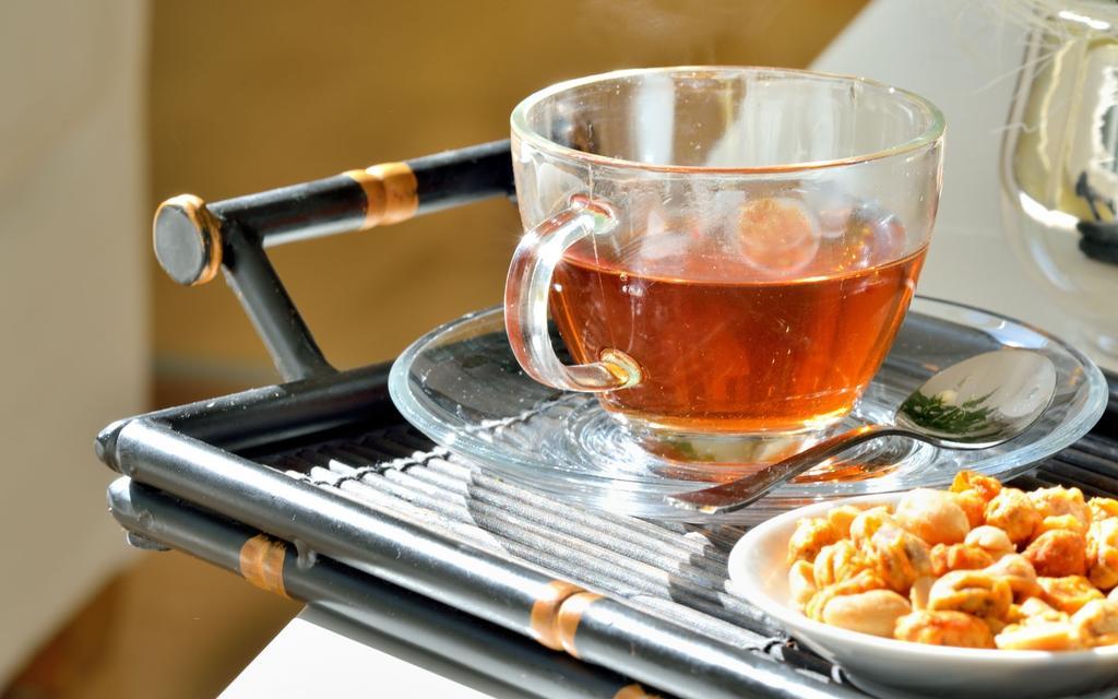 Privathotel Lindtner Hamburg Exterior photo A cup of tea